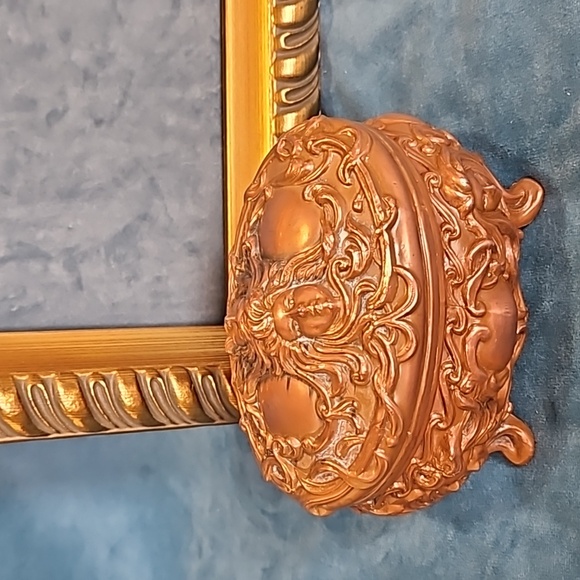 Antique, B & W, Brainard Wilson, Art Nouveau Medium Jewelry Box, Gilded - Picture 1 of 12